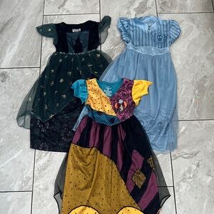 GIRLS - Nightgown Variety Pack | Bundle of Three Pieces | XS 4-5